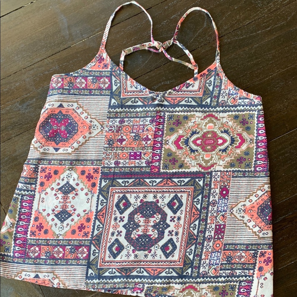 Hollister multi colored top